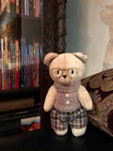 Load image into Gallery viewer, Teddy bear in glasses