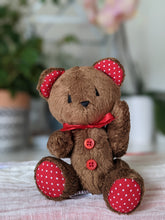 Load image into Gallery viewer, Teddy bear in dark brown