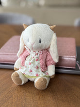 Load image into Gallery viewer, Goat in dress and cardigan
