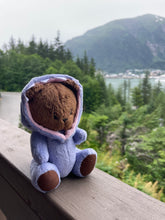 Load image into Gallery viewer, Teddy bear in shark costume
