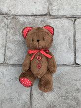 Load image into Gallery viewer, Teddy bear in dark brown
